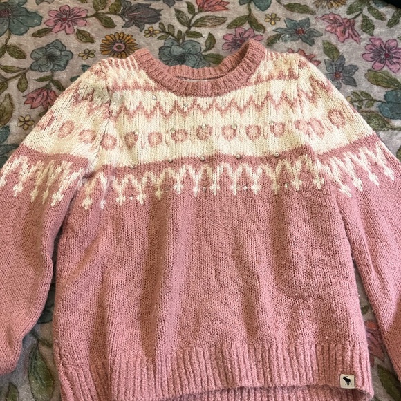 abercrombie kids Other - Abercrombie kids pink sweater